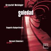 Inna muzyka - Krzysztof Meisinger: Soledad (CD / Album) - miniaturka - grafika 1