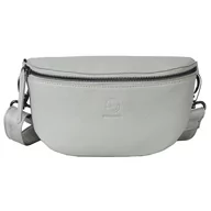 Nerki - Mała saszetka skórzana typu nerka wielofunkcyjna Bellugio beżowa - miniaturka - grafika 1