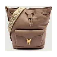 Torebki damskie - Coccinelle Skórzany worek BEAT - miniaturka - grafika 1