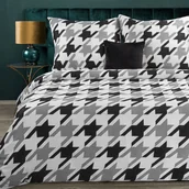 Pościel - Pościel DIVA 200x220cm w pepitkę satyna bawełniana EUROFIRANY - miniaturka - grafika 1