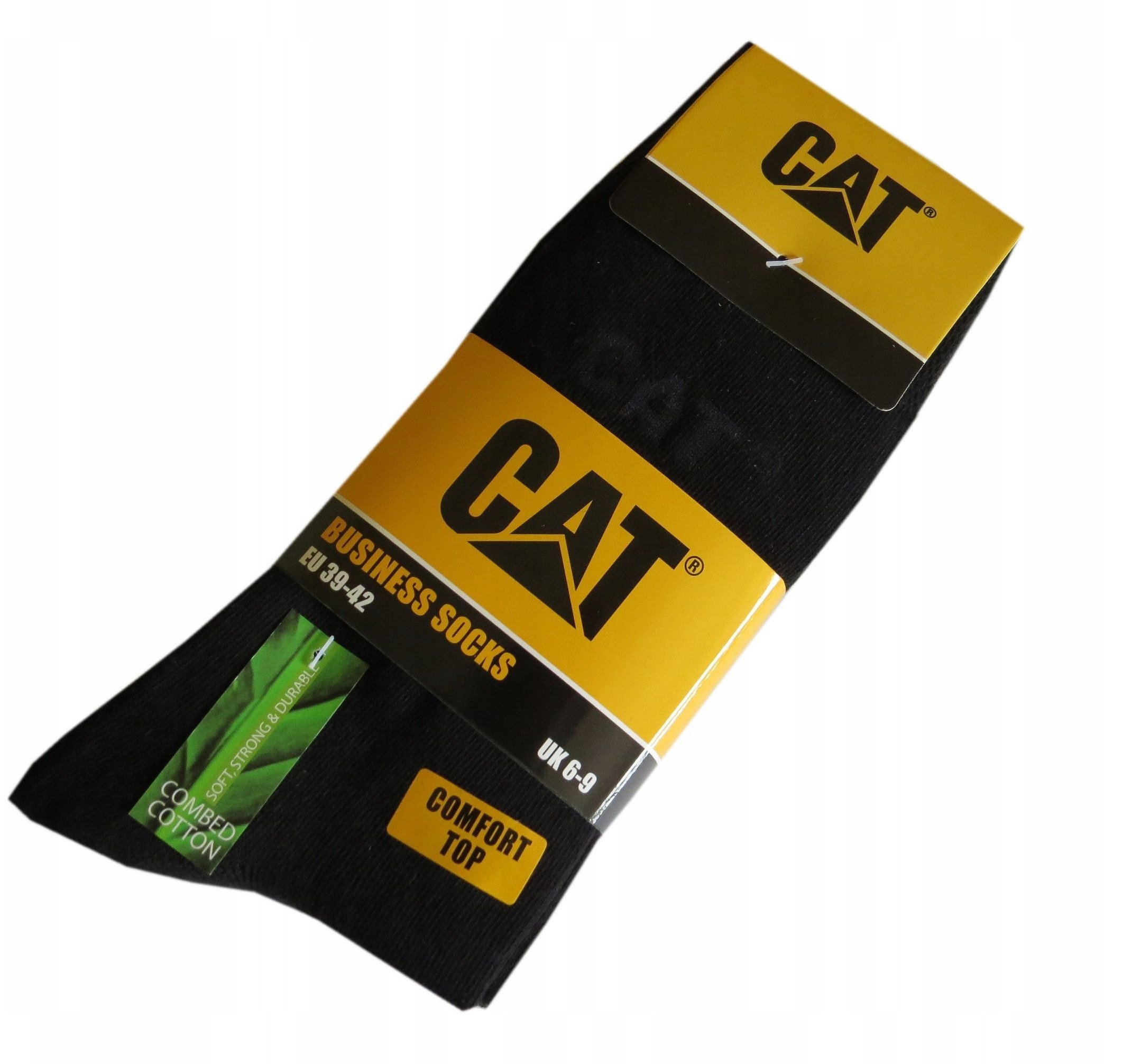 Men's socks CAT, AV227 black, size 43/46, 5 pairs