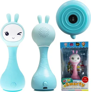 Alilo Alilo Króliczek Smarty Bunny - niebieski - Zabawki interaktywne dla dzieci - miniaturka - grafika 1