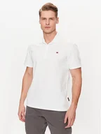 Koszulki męskie - Napapijri Polo Ealis NP0A4H8B Biały Regular Fit - miniaturka - grafika 1