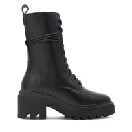 Botki damskie - Botki Gino Rossi RST-CIRCLE-01B Czarny - GINO ROSSI - miniaturka - grafika 1