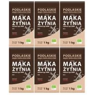 Mąka - BioLife Mąka Żytnia razowa Zestaw 6 x 1 kg Bio - miniaturka - grafika 1