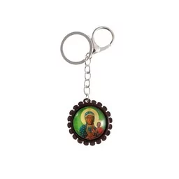 Brelok - Matka Boża Częstochowska - drewno - Dewocjonalia Brelok - Matka Boża Częstochowska - drewno - Dewocjonalia - miniaturka - grafika 1