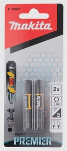 Bity udarowe T40 50mm IP Makita E-12027 2szt. - Bity - miniaturka - grafika 3