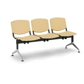 Inne meble biurowe - Euroseat Plastikowa ławka Smile,3-siedzenia 300335 - miniaturka - grafika 1