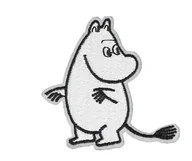 Pasmanteria - Kultowa, Nowa Naszywka Termo Haftowana - Muminek, Muminki - miniaturka - grafika 1