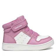 Buty dla dziewczynek - Sneakersy Geox B Eclyper Girl B465MA 05402 C8241 S Różowy - miniaturka - grafika 1