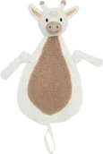 Maskotki i pluszaki - Przytulanka dou dou z zawieszkÄ… na smoczek Ĺ»yrafa Jollein - miniaturka - grafika 1