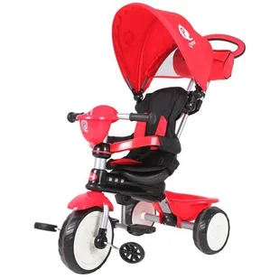 Qplay Qplay Rowerek Trójkołowy Comfort Red - Rowerki trójkołowe - miniaturka - grafika 1