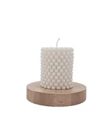 Świece - Sojowa świeczka zapachowa 7cm 184,8g Wieża Małe Kulki Wanilia - miniaturka - grafika 1