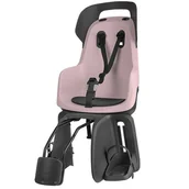 Foteliki rowerowe - Bobike Fotelik rowerowy GO mocowany do ramy cotton candy pink 5604415088094 - miniaturka - grafika 1