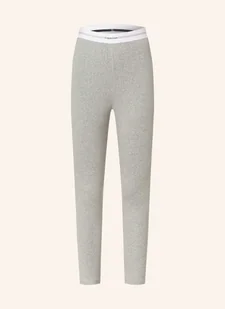 Calvin Klein Legginsy Rekreacyjne grau - Legginsy - miniaturka - grafika 1