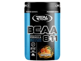 Real Pharm Suplement diety, BCAA 8:1:1, 400 g - Aminokwasy - miniaturka - grafika 1