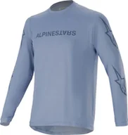 Koszulki męskie - Alpinestars Koszulka długi rękaw ALPINESTARS A-DURA SWITCH LS JERSEY, Infinity Blue Rozmiar: L - miniaturka - grafika 1