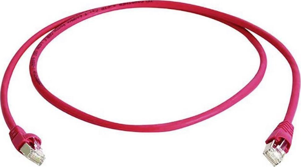 Telegaertner Telegärtner Telegartner MP8 FS 500 - Patch- Cable - RJ- 45 M - RJ- 45 M - 25cm - SFTP - CAT 6a - red L00000A0232