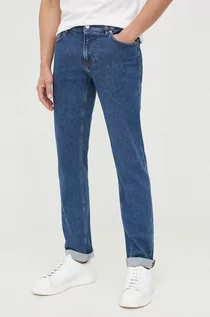 Spodnie męskie - Trussardi jeansy męskie - grafika 1