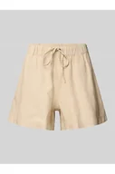 Spodnie sportowe damskie - Szorty o luźnym kroju z mieszanki wiskozy i lnu model CARO - Only - miniaturka - grafika 1