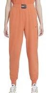 Spodnie sportowe damskie - Damskie Spodnie Sportowe Nike Washed Orange CZ9859-858 r. M - miniaturka - grafika 1