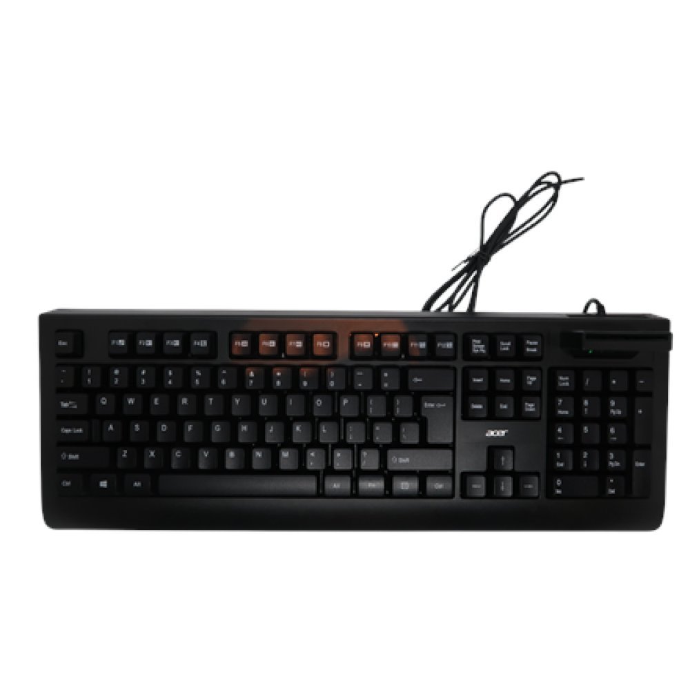 Acer Wired Keyboard AKW320 with Smart Card reader USI retil pack GP.KBD11.05B