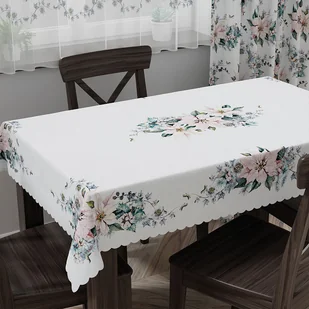 Obrus / Bieżnik / Serweta Gwiazda Betlejemska 110X160 Pbn010-C02 - Obrusy i serwetki - miniaturka - grafika 1