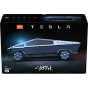 Klocki - Mattel Klocki plastikowe Mega Construx Tesla Cybertruck GWW84 - miniaturka - grafika 1