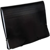 Teczki i aktówki - Grand Teczka z przegródkami A5 9115C czarna GRAND - miniaturka - grafika 1