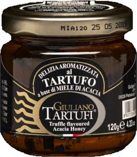 Miód akacjowy z kawałkami czarnej trufli, 120 g - Miód - miniaturka - grafika 1