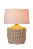 Lampy stojące - Ambala lampa stołowa 1xE27 biała/naturalna 10551/81/73 - miniaturka - grafika 1