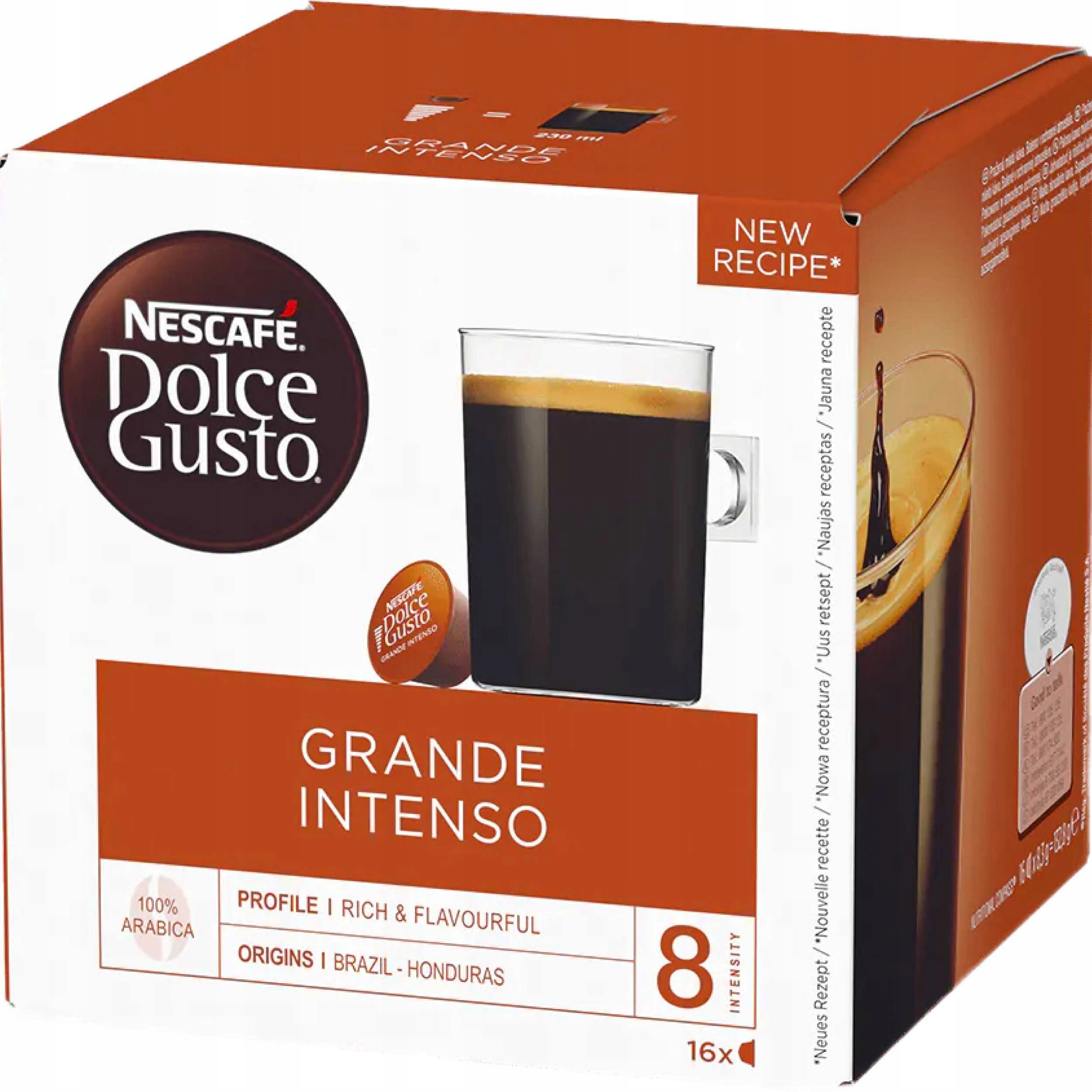 Kapsułki Dolce Gusto Grande Intenso 16 kaw