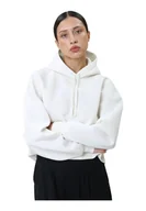 Dresy damskie - Felpa Cappuccio con Logo Donna Calvin Klein Jeans - miniaturka - grafika 1