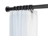Akcesoria łazienkowe - Czarny drążek teleskopowy do łazienki Wenko Luz, dł. 70-115 cm - miniaturka - grafika 1