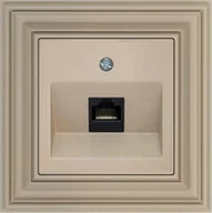 Gniazdka elektryczne - Liregus IKL-001-01.R/ONC RJ45 COMPUTER SOCKET - miniaturka - grafika 1