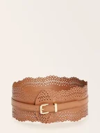 Paski - MARCIANO GUESS PASEK SKÓRZANY BRĄZOWY M 0AXE3* M 0_X - miniaturka - grafika 1