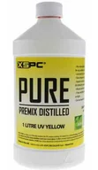 Chłodzenie wodne - XSPC Pure Coolant 1 Litr - żółty UV - miniaturka - grafika 1