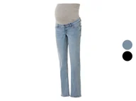 Spodnie ciążowe - esmara® Jeansy ciążowe damskie, straight fit - miniaturka - grafika 1