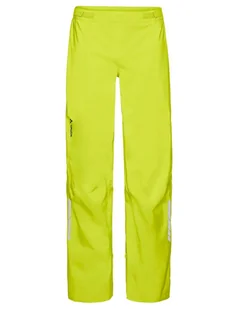 Spodnie rowerowe przeciwdeszczowe męskie długie VAUDE Men's Moab Rain Pants green - Spodnie męskie - miniaturka - grafika 1