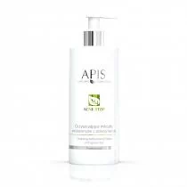 APIS Acne-Stop oczyszczające mleczko antybakt. z zieloną herbatą 500ml