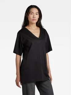 G-Star Raw T-Shirt D22746-C539-6484 Czarny Relaxed Fit - Koszulki i topy damskie - miniaturka - grafika 1