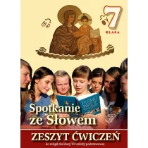 Wydawnictwo Diecezjalne Sandomierz - Edukacja Spotkanie ze słowem. Zeszyt ćwiczeń do religii dla klasy VII szkoły podstawowej Stanisław Łabendowicz