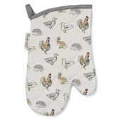 Fartuchy i rękawice kuchenne - Bawełniana rękawica kuchenna Cooksmart ® Country Animals - miniaturka - grafika 1