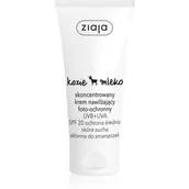 Kremy do twarzy - Ziaja Kozie mleko Skoncentrowany krem nawilżający foto-ochronny 50ml - miniaturka - grafika 1