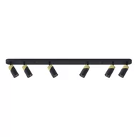 Lampy sufitowe - NEO BLACK GOLD SPOT 6xGU10 - miniaturka - grafika 1