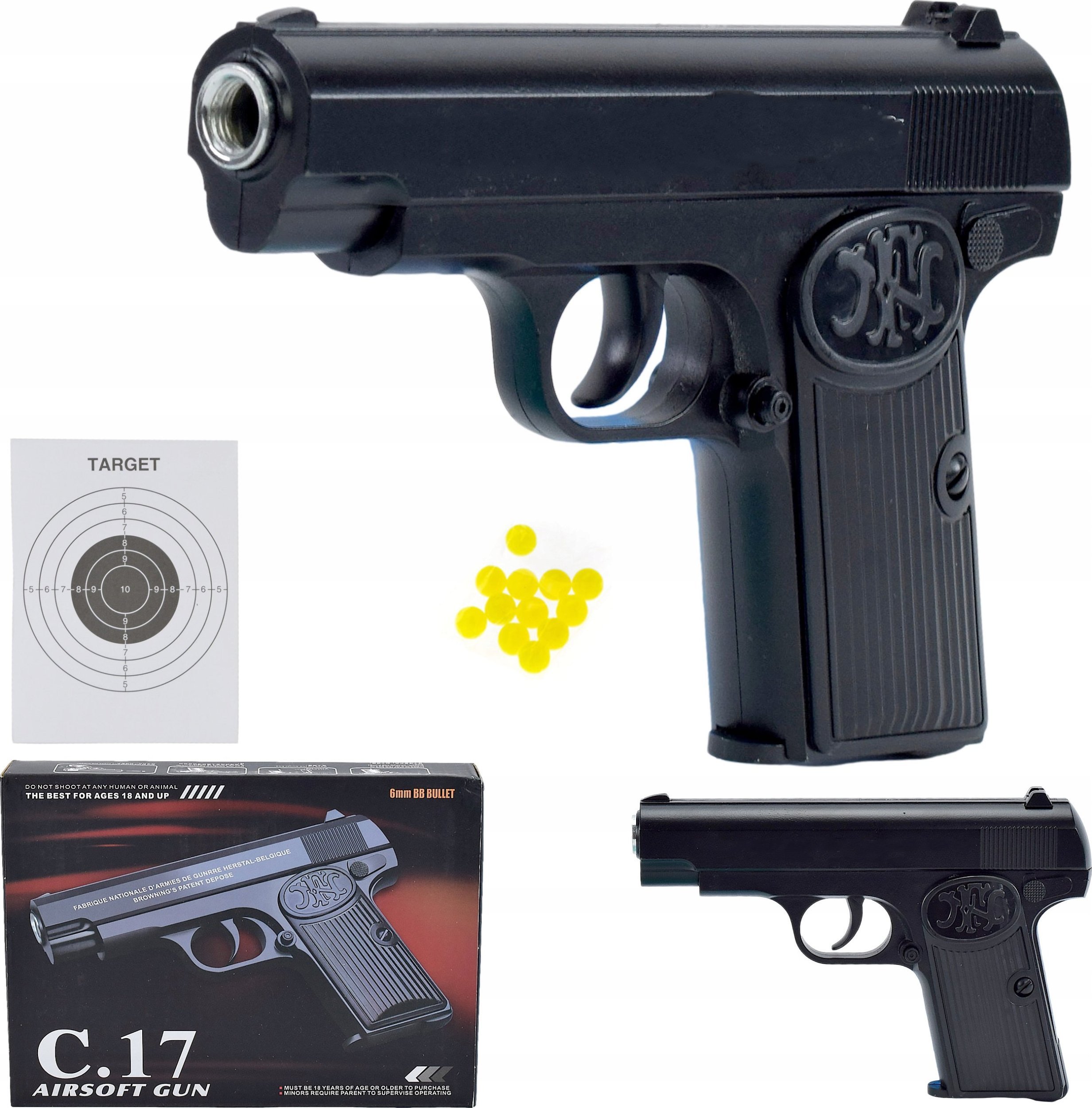 Skleplolki PISTOLET ASG NA KULKI BB 6mm KARABIN