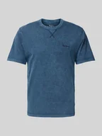 Koszulki męskie - T-shirt z wyhaftowanym logo model ‘Silverton’ - miniaturka - grafika 1