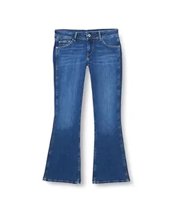 Spodnie damskie - Pepe Jeans New Pimlico Jeansy damskie, Niebieski (Denim-gw1), 31W x 30L - grafika 1