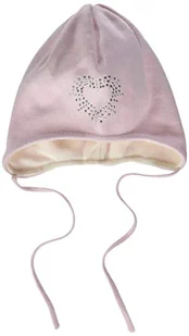 Sterntaler Strickmütze Czapka dziecięca, Różowy, 39 - Czapki damskie - miniaturka - grafika 1