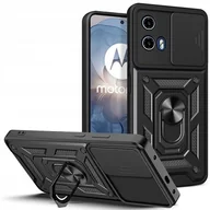 Etui i futerały do telefonów - Etui MOTROLA MOTO G24 / G24 POWER / G04 Tech-Protect Camshield Pro czarne - miniaturka - grafika 1